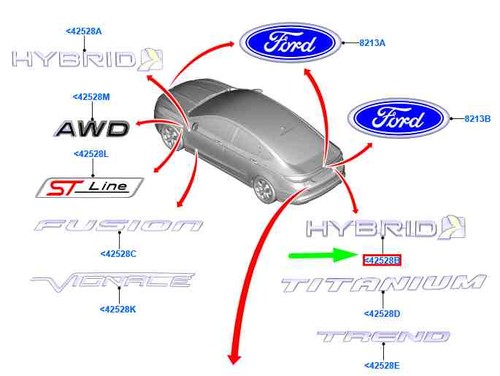 Ford mondeo mk4 rear bootlid - mk4,