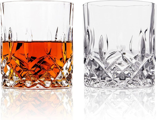 Crystal cut old fashioned - crystal,
