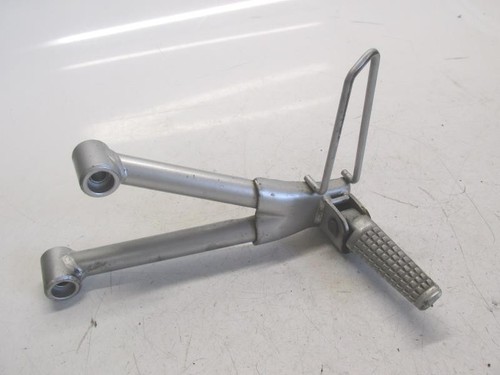 Left rear footrest and - left, plate