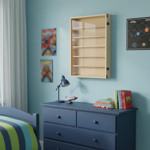Tier wooden display case - tier,