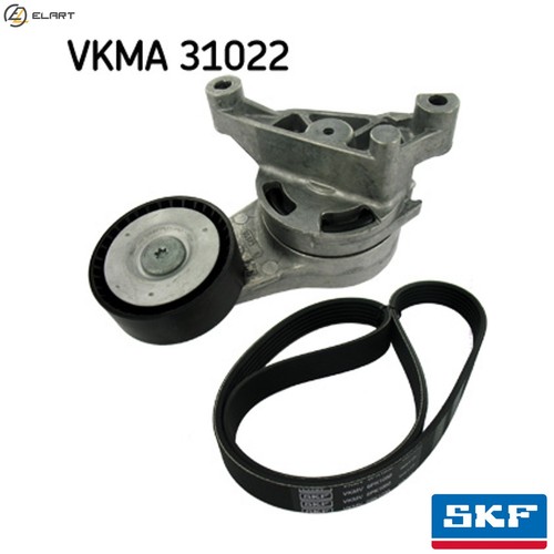 Vribbed belt set vkma 31022 - vribbed,