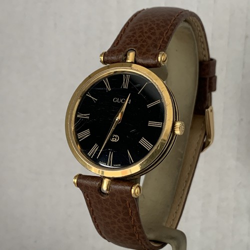 Gucci unisex analogue black - gucci,
