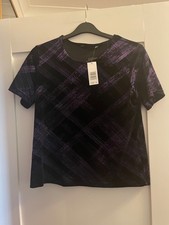 Bon Marche black & purple