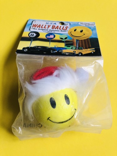 Smiley face santa hat - , antenna