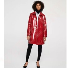 Women’s Shiny PVC Trench