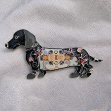 Dachshund Sausage Dog Brooch