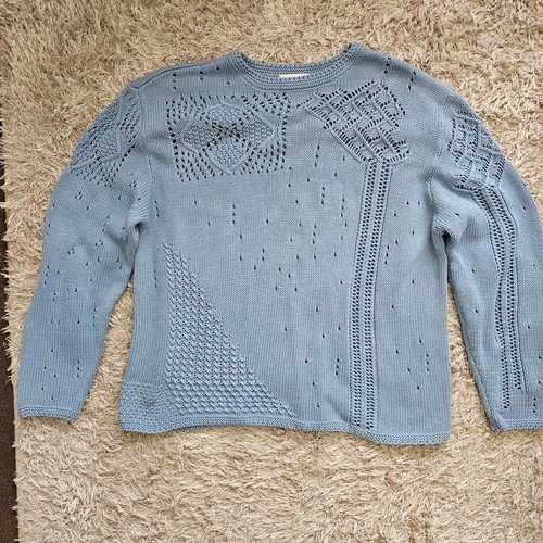 Damart ladies blue - damart, knit