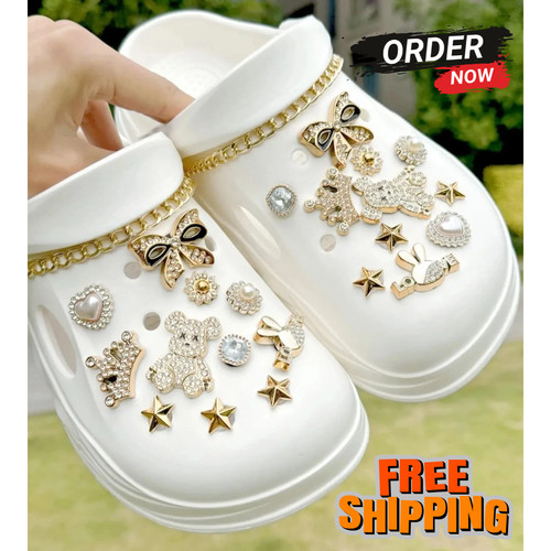 24pcs pvc shoe charms - pvc, croc