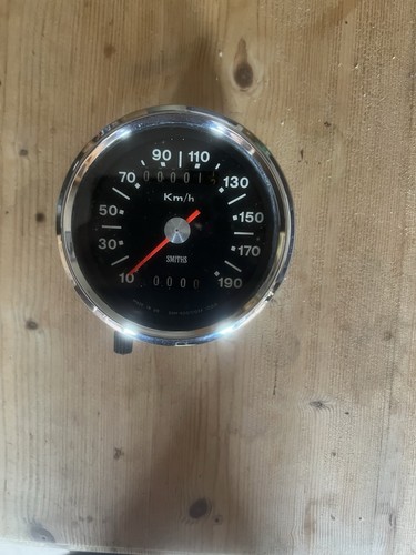 Smiths 190kmh speedometer nos - smiths,