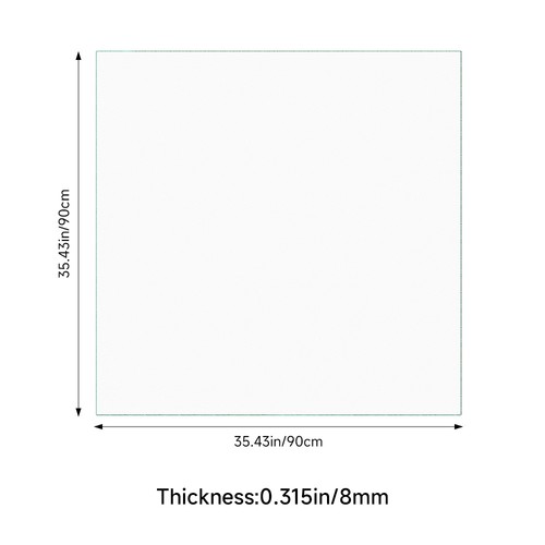 Clear toughened glass - clear,