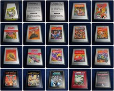 Atari 2600 Game Cartridges /