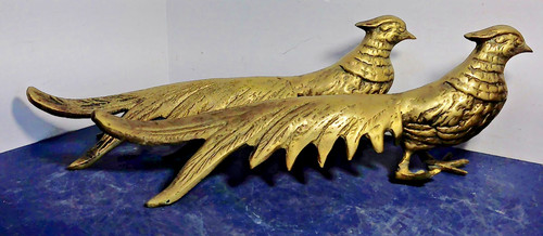 Vintage pair metal - pair,