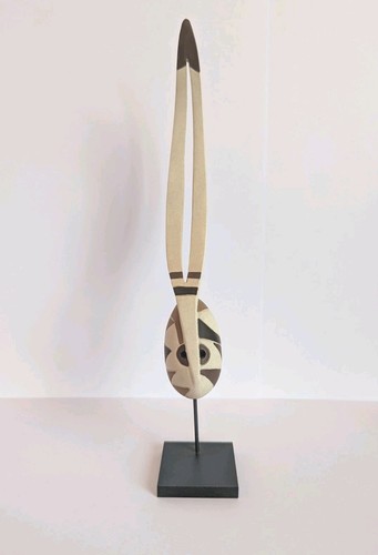 Vintage african carved wooden - vintage,