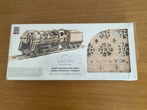 Ugears steam locomotive with - ugears,