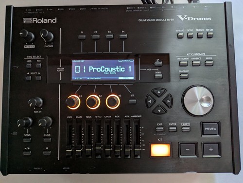 Roland drum sound module - sound,