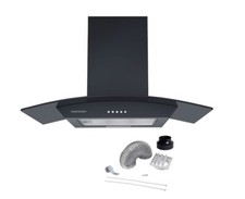 Cookology curved glass cooker - curved,