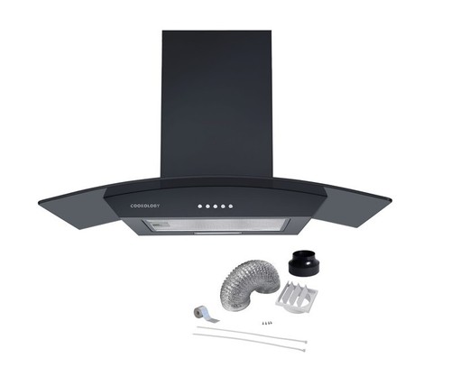 Cookology curved glass cooker - curved,