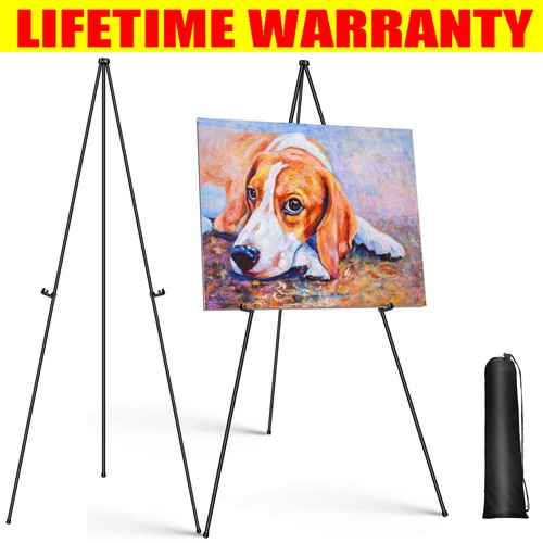 Mobile metal easel large - easel,