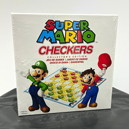 Super mario checkers - super,