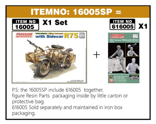 Freedom model r75 - 1/16,
