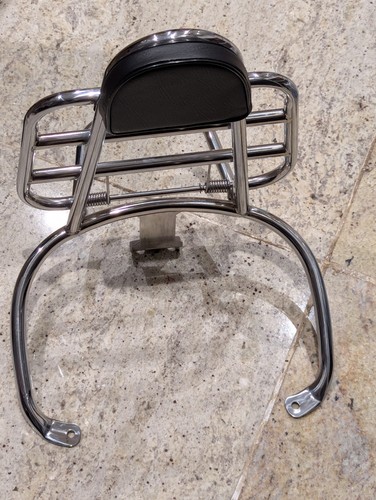Backrest luggage rack - backrest, for