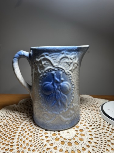 Antique hull pottery blue - antique,