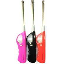 1x BBQ Fire Lighter Gas Cooker Camping Kitchen Hob Short Long Refillable Safety 