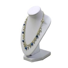 White Leatherette Necklace