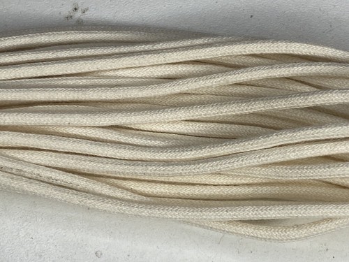 2mm cotton lamp wick - cotton, round
