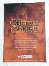 Corgi 1999 'The Original Omnibus Collection' Catalouge 