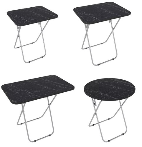 Folding snack table - folding,