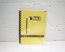BSA Motorcycle Workshop Manual