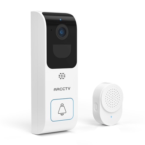Arcctv video doorbell wireless - video,