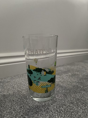 Thatchers cider pint glass - thatchers,