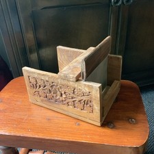 HANDCRAFTED WOODEN SOAP LOAF CUTTER WITH GUILLOTINE 
