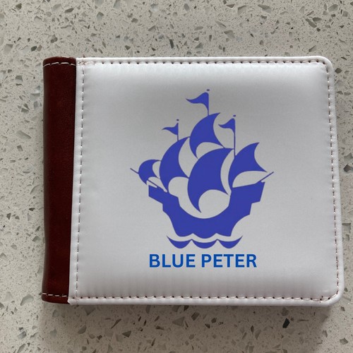 Blue peter badge - peter, wallet