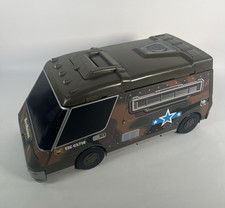 Galoob 1991 Micro Machine Super City Army Camo Van 13C-C5710 Fold Out Play Set