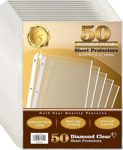 Count letter size clear - 50,