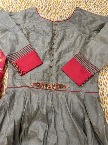 Grey and pink indian - indian, suit