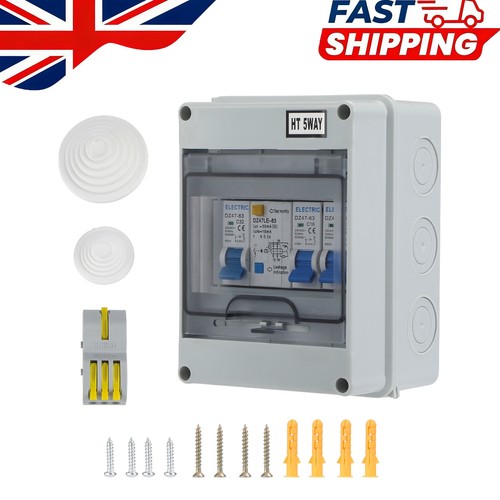 Mains fuse box - box, motorhome