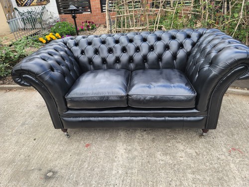 Chesterfield leather sofa - chesterfield,