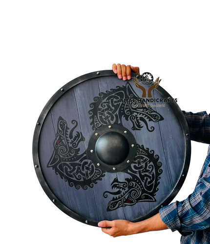 Amal handmade viking wolf - 22",