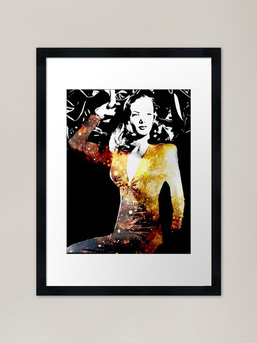 Veronica lake gold framed - lake, in