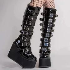 Women Leather Boots Cosplay