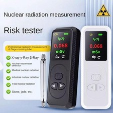 UK-Nuclear Radiation Detectors Geiger Counter Tube β γ X-Ray 8 Monitor Languag