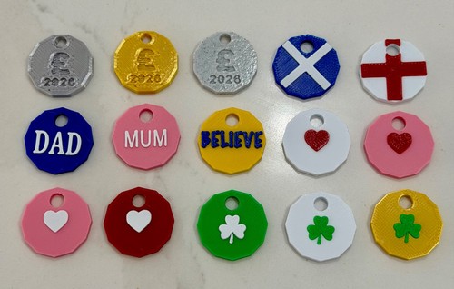 Trolley coin pack - trolley, £1