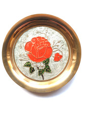 Two Small Brass Trinket Trays