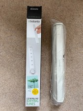 Brabantia, Pull Out Clothes Line 22m - Max distance 4.4 metres. White