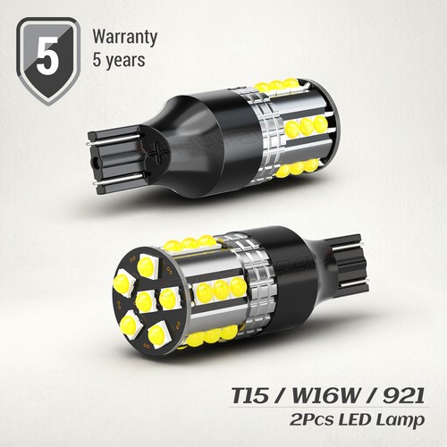 6000k t15 w16w 921 led - 2x,