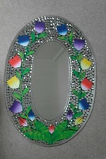 Hand Crafted Mosaic Mirror